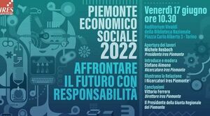 Presentazione Piemonte Economico Sociale 2022 - STREAMING